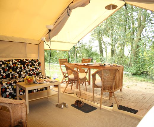 Berny Riviere, La Croix Du Vieux Pont, Camping, Parijs, Safari Tent